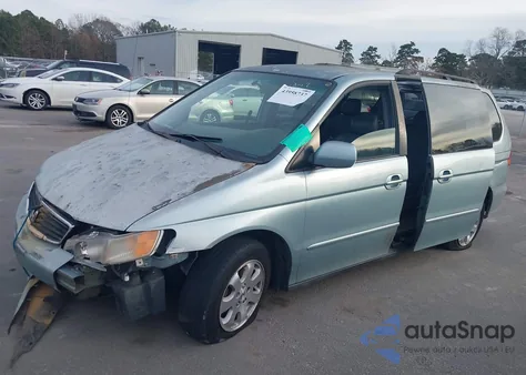 2003 Honda Odyssey Ex-L from USA, damaged, VIN 5FNRL18903B105991